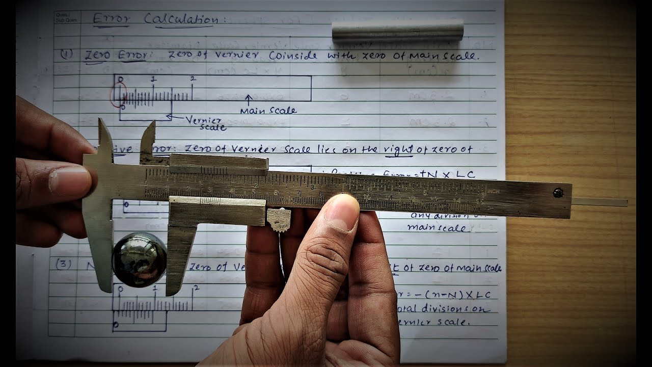 DIAMETER OF SPHERICAL/CYLINDRICAL BODY USING VERNIER CALLIPERS#CBSE#GSEB#PhysicsPractical#Class11