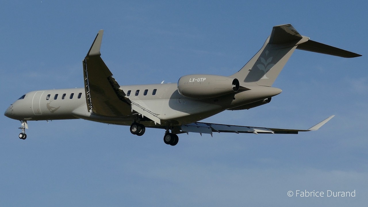 LX-UTP - Bombardier Global 7500 - Global Jet Luxembourg | Saint-Etienne Loire Airport [EBU/LFMH]