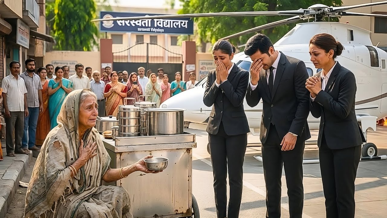 करोड़पति बने 3 अनाथ बच्चे उस गरीब महिला को भूल गए25 साल बाद जब उसे भीख मांगते देखा तो रह गए हैरान! 😱