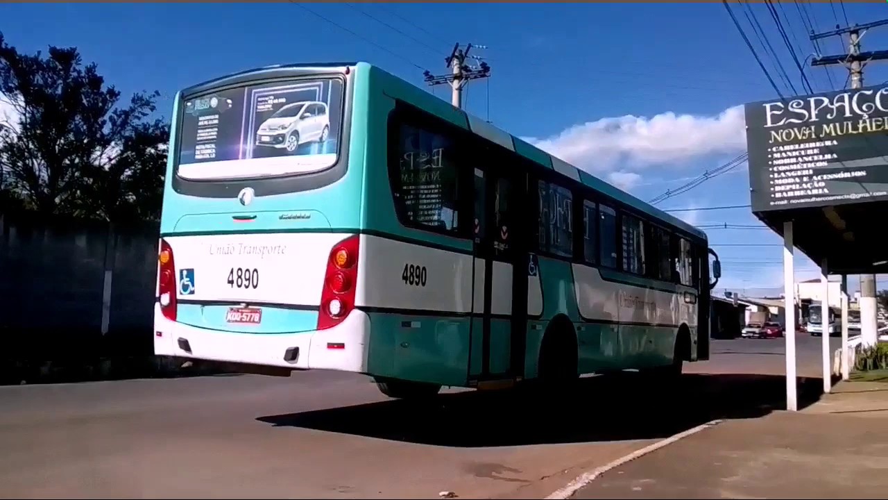Movimentação de ônibus [Cidade Ocidental - GO] (Garagem UTB)