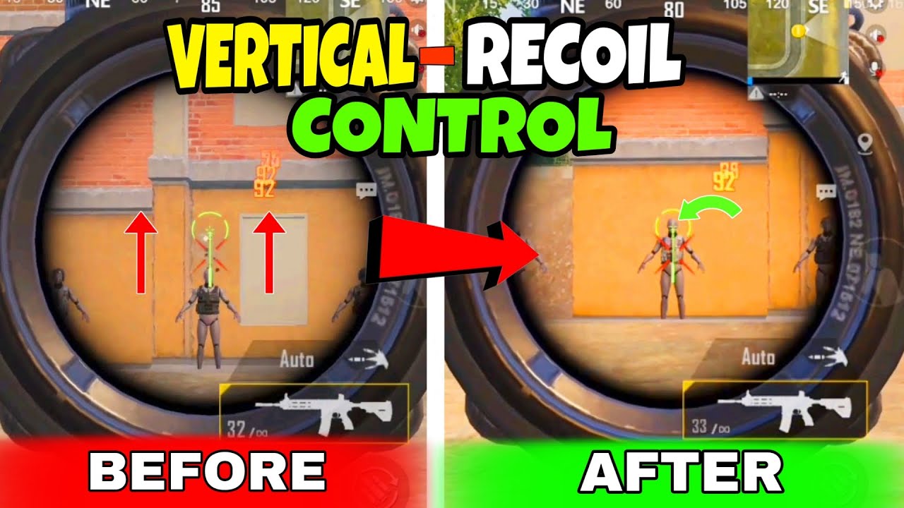 Ultimate BGMI Guide : Easy Tips To Control Vertical Recoil Like A pro!
