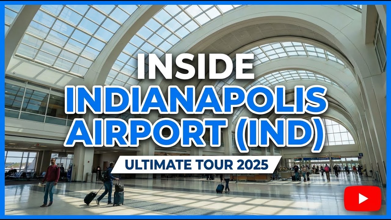 Inside Indianapolis International Airport - Indianapolis, Indiana