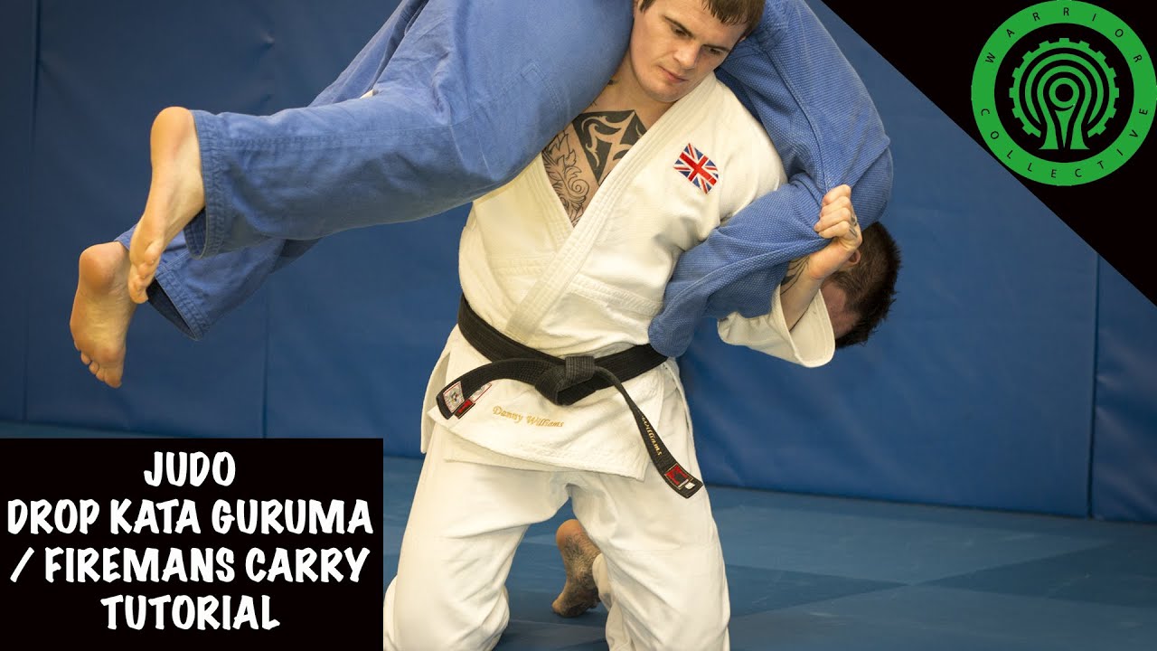 Judo Drop Kata Guruma/Fireman's Carry Throw Tutorial