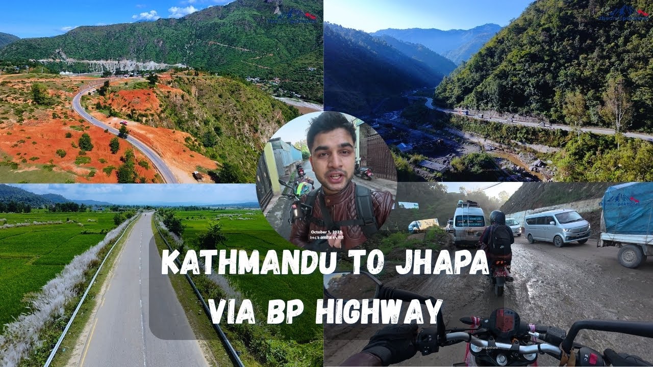 Epic Dashain Bike Adventure: Kathmandu to Jhapa via Scenic Highways ! | Nepal Road Trip Vlog