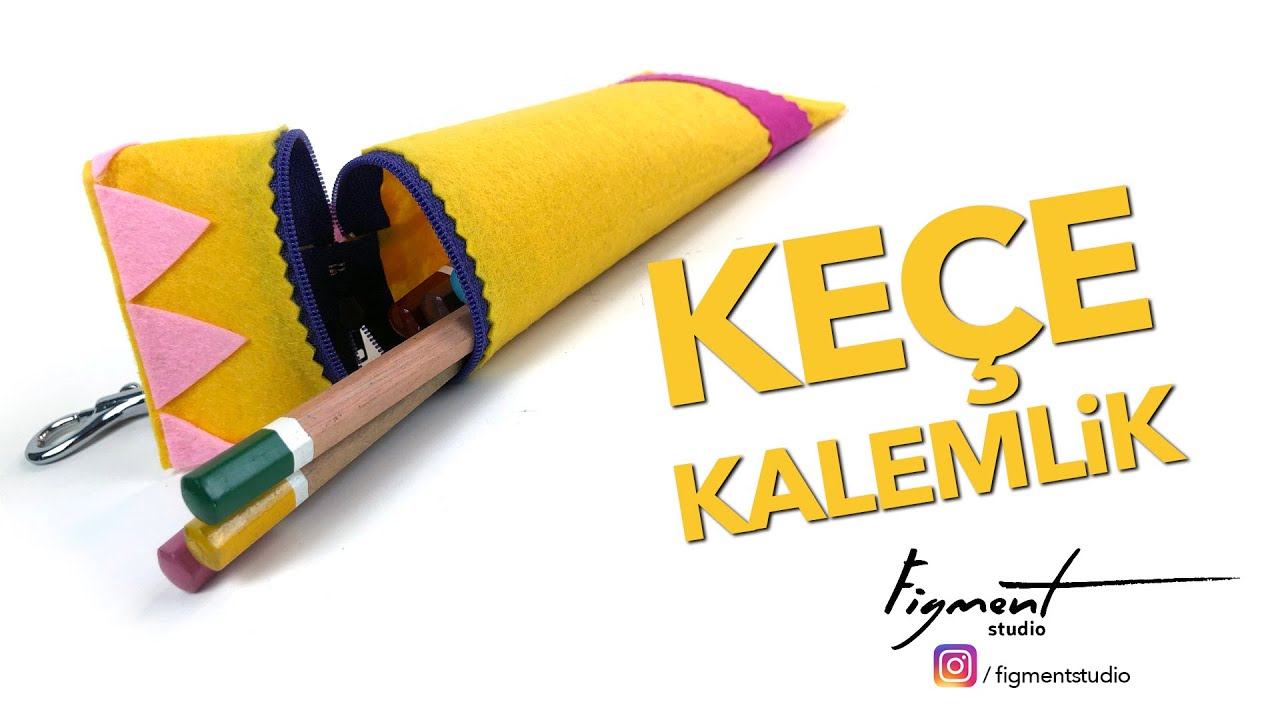 Keçe Kalemlik Yapımı - Figment Studio DIY