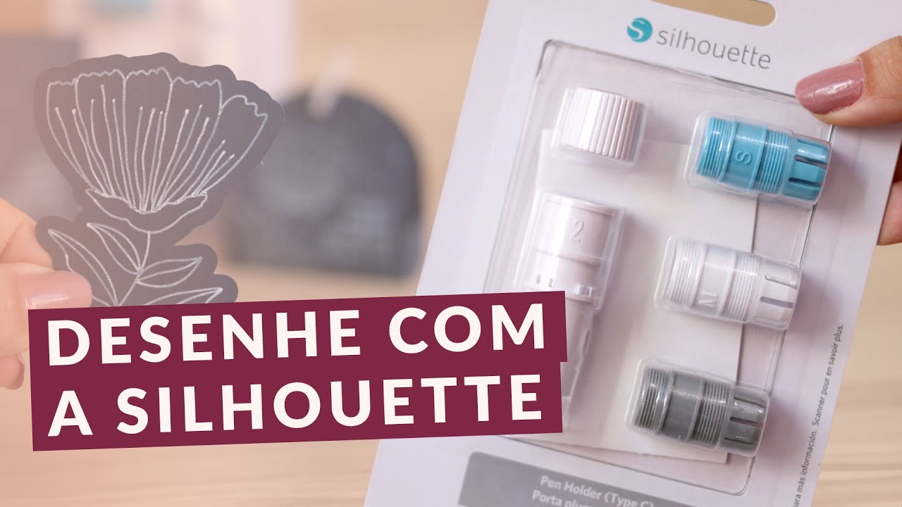 Como usar canetas na Silhouette: desenhe e crie com o Suporte para Canetas - Avaliação Craft