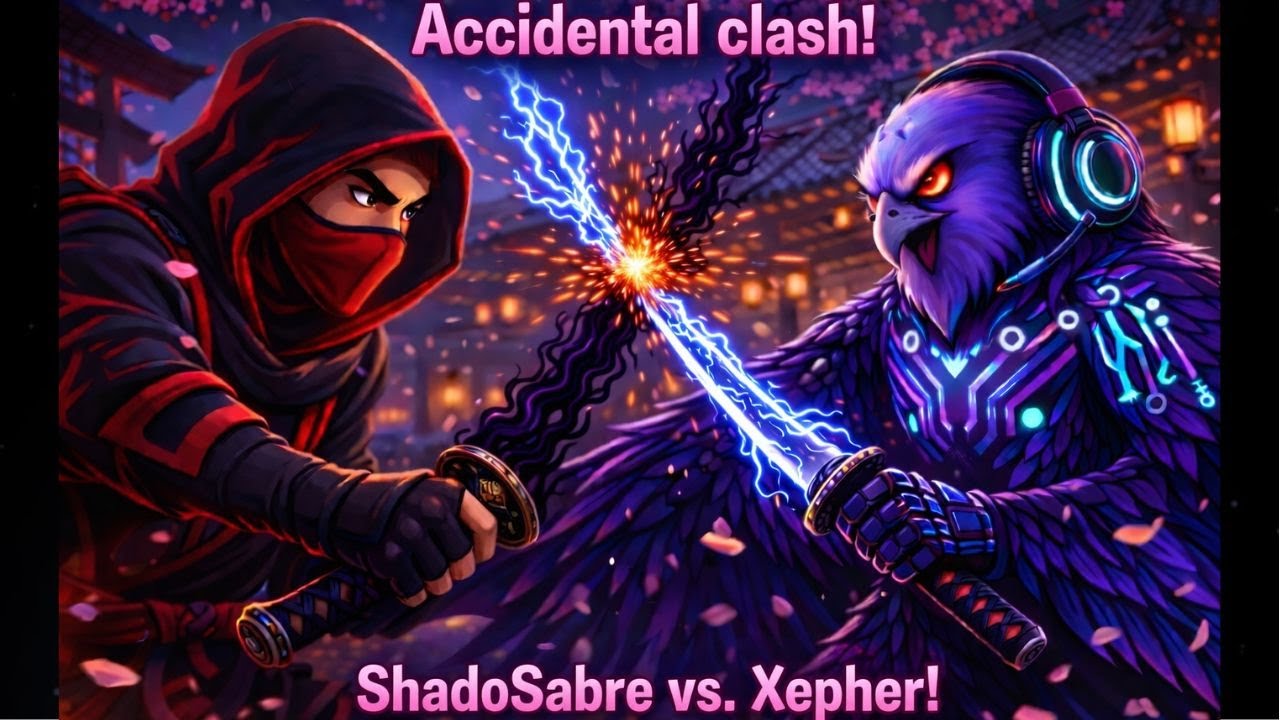 Accidental Clash! @ShadoSabre me fight it out! Tournament 48!