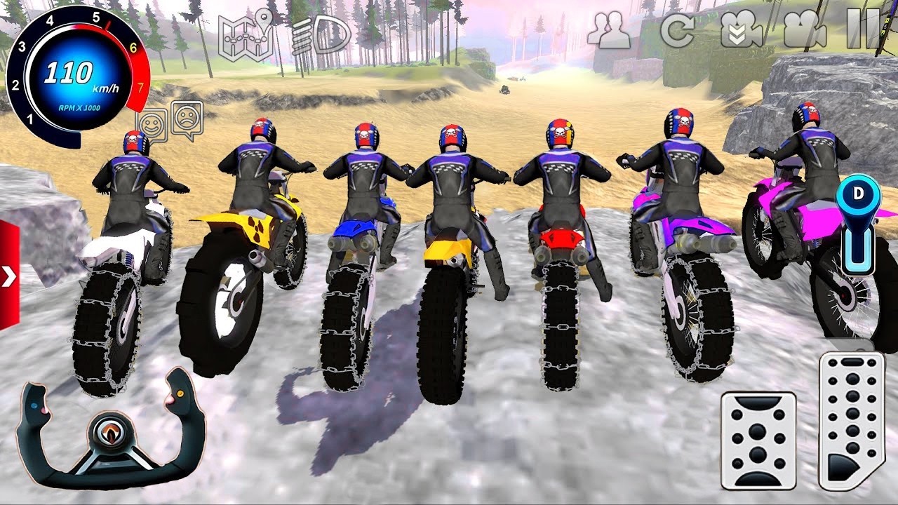 Impossible Bike Stunts Driving - Dirt Bikes Racing Simulator 2026 For Android IOS Mud gameplay [FHD]