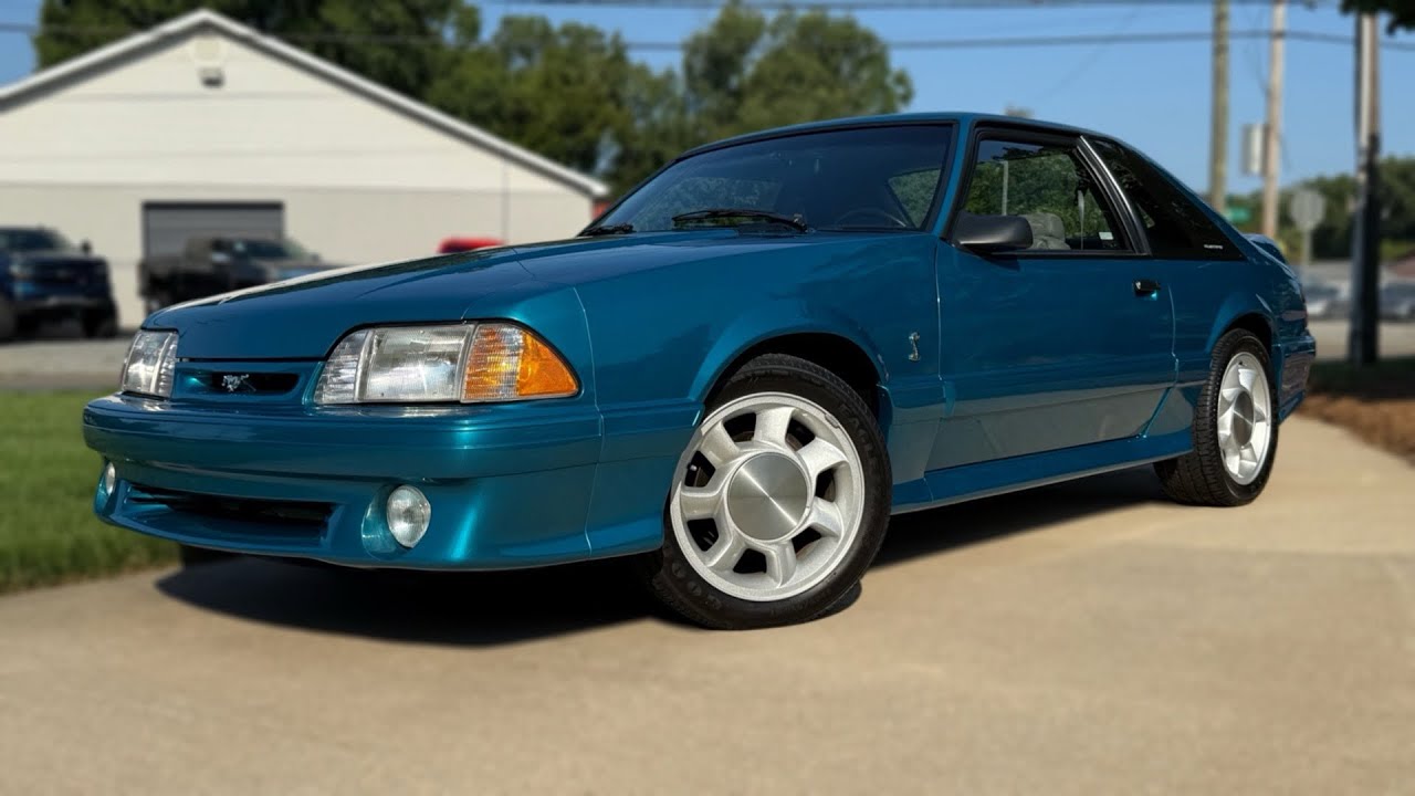 (A177135) 1993 Ford Mustang Cobra 4k miles 