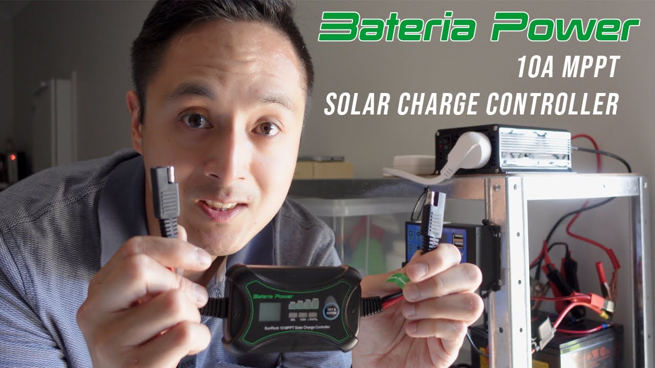 Upgrading to a 🔋 Bateria Power 10A MPPT Solar Charge Controller (BT version) ⚡️