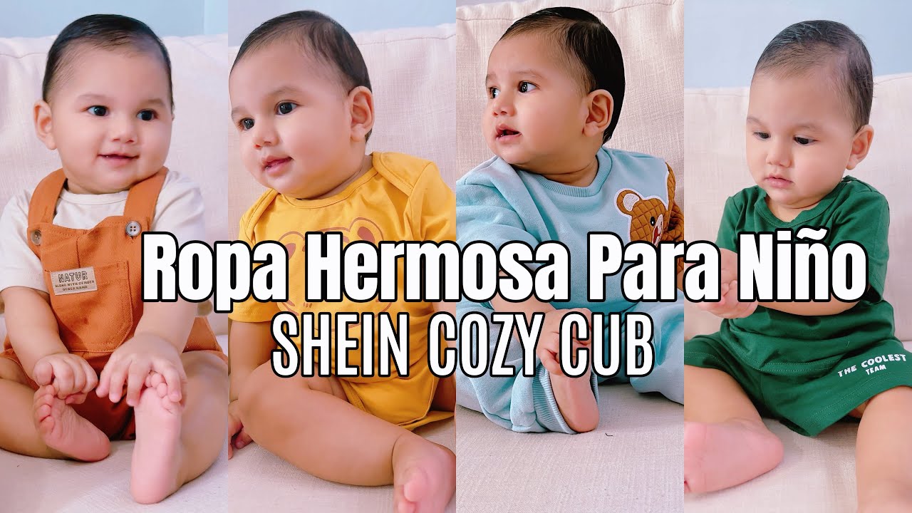 ROPA PARA PRIMAVERA BABY BOY/SHEIN HAUL DE ROPA/COZY CUB