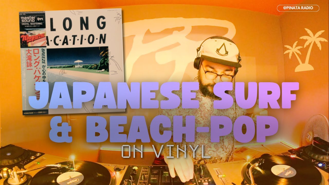 Japanese Beach Pop / Surf Rock on vinyl @pinataradio