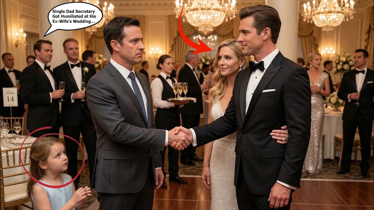 Single Dad Secretary Got Humiliated at His Ex-Wife’s Wedding… Until His CEO Arrived