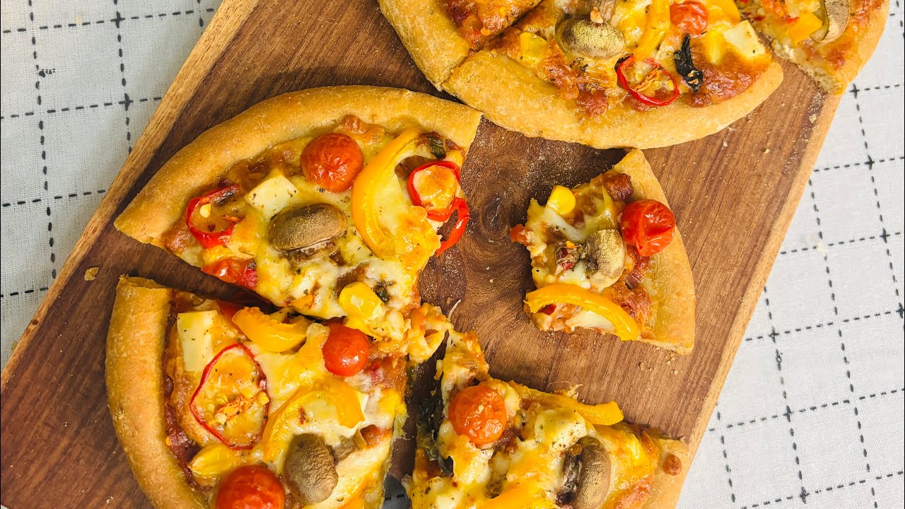 Part 2 Healthy Whole Wheat Pizza in AGARO 48L OTG | No Maida | Crispy & Soft at Home 🍕