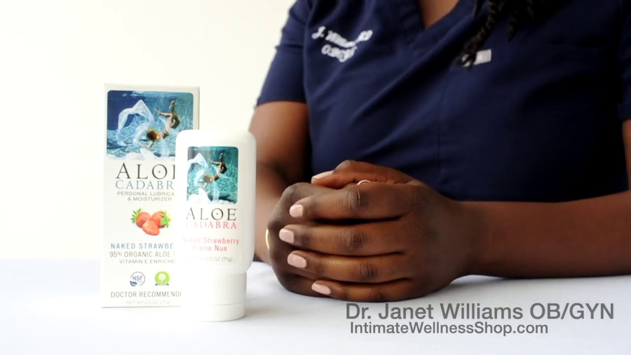Dr. Janet Explains Aloe Cadabra Lubricant