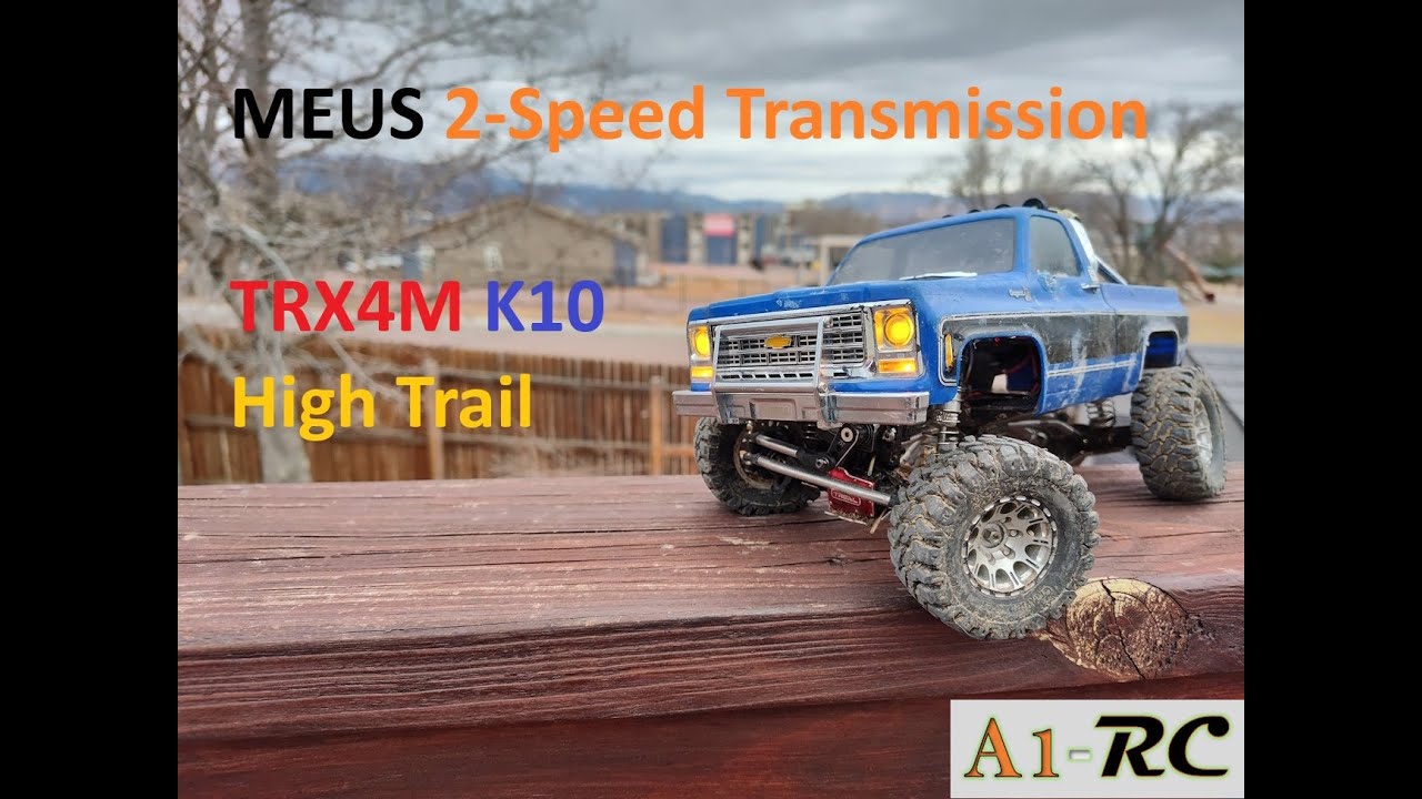 TRX4M K10 High Trail gets MEUS 2 Speed