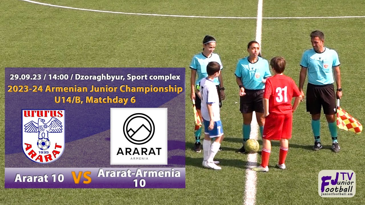 Ararat 10 (0-0) Ararat-Armenia 10 (29.09.23) 2023-24 AJC U14/B, Matchday 6