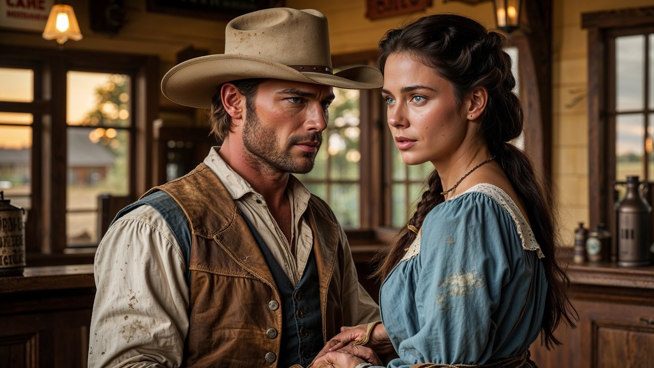 The Saloon Owner Sold Her To The Highest Bidder, A Cowboy Won and Set Her Free Instead