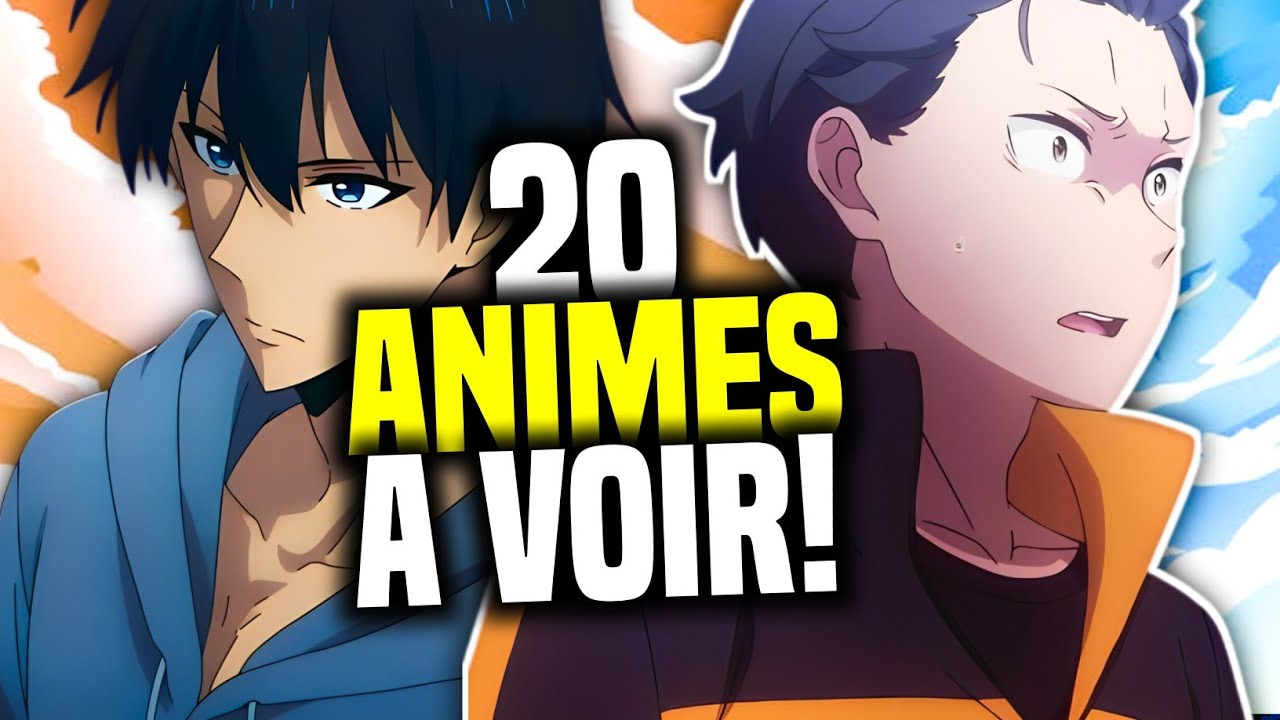 LES 20 MEILLEURS ANIMES DE L'ANN&Eacute;E 2024! (masterclass)