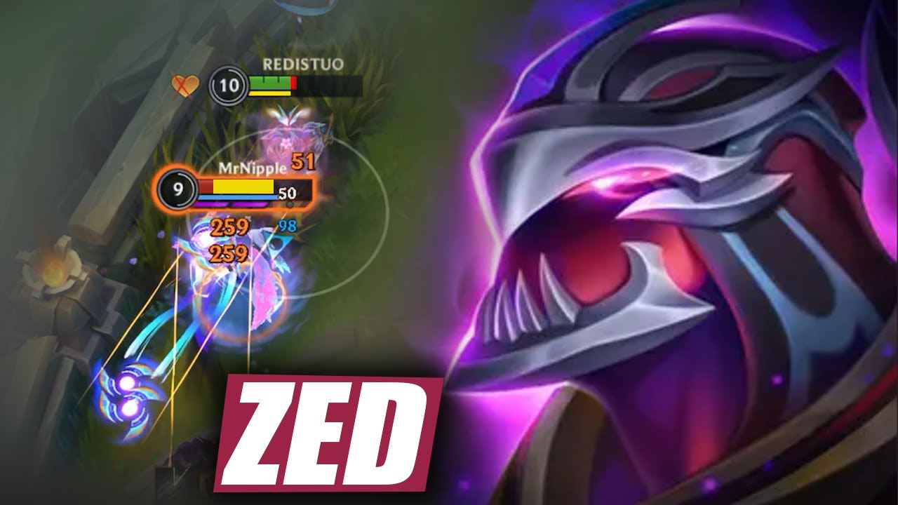 Wild Rift Zed Still Strong in Mid Lane! (Build & Runes)