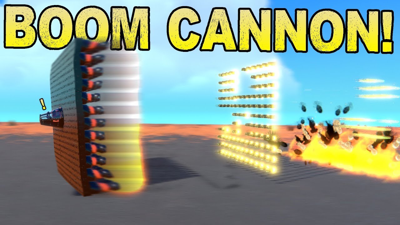Sonic Boom Cannon Is Even More Epic Than It's Name Implies! [BEST CREATIONS] - Trailmakers Gameplay