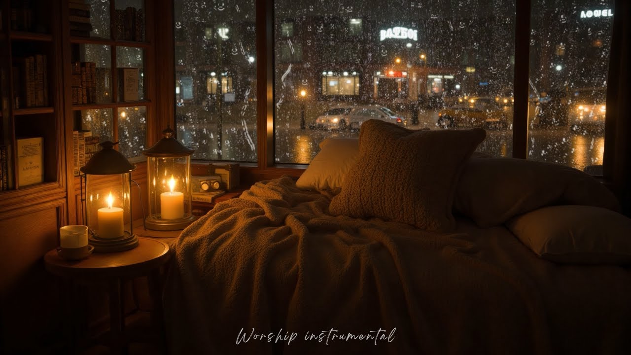 Instant Deep Sleep Music – Gentle Piano and Rain Sounds for Stress Relief and Insomnia