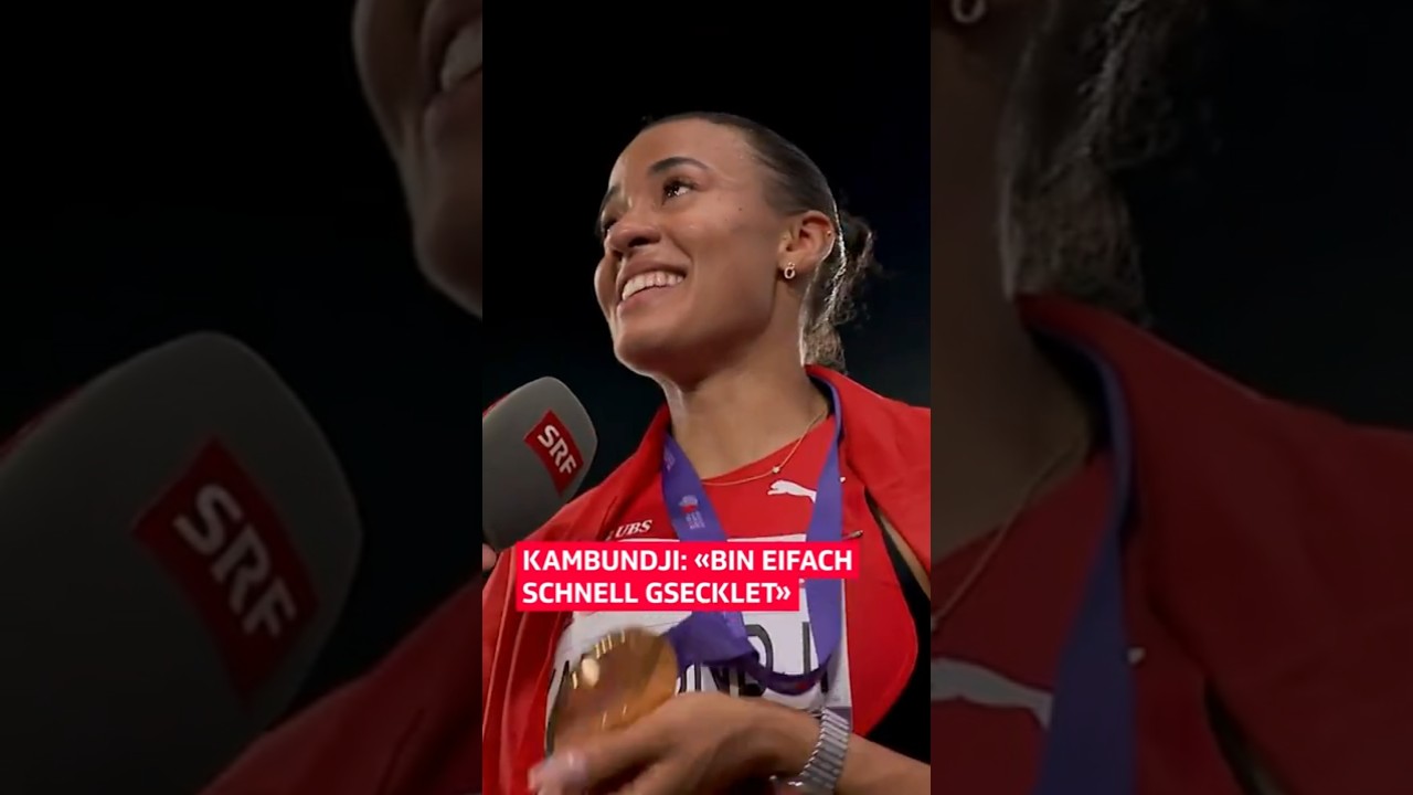 Uns fehlen die Worte, Kambundji zum Gl&uuml;ck nicht 😧😍| SRF Sport