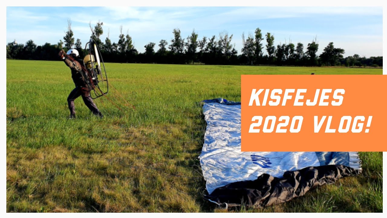 Motoros siklóernyőzés késő  délután !