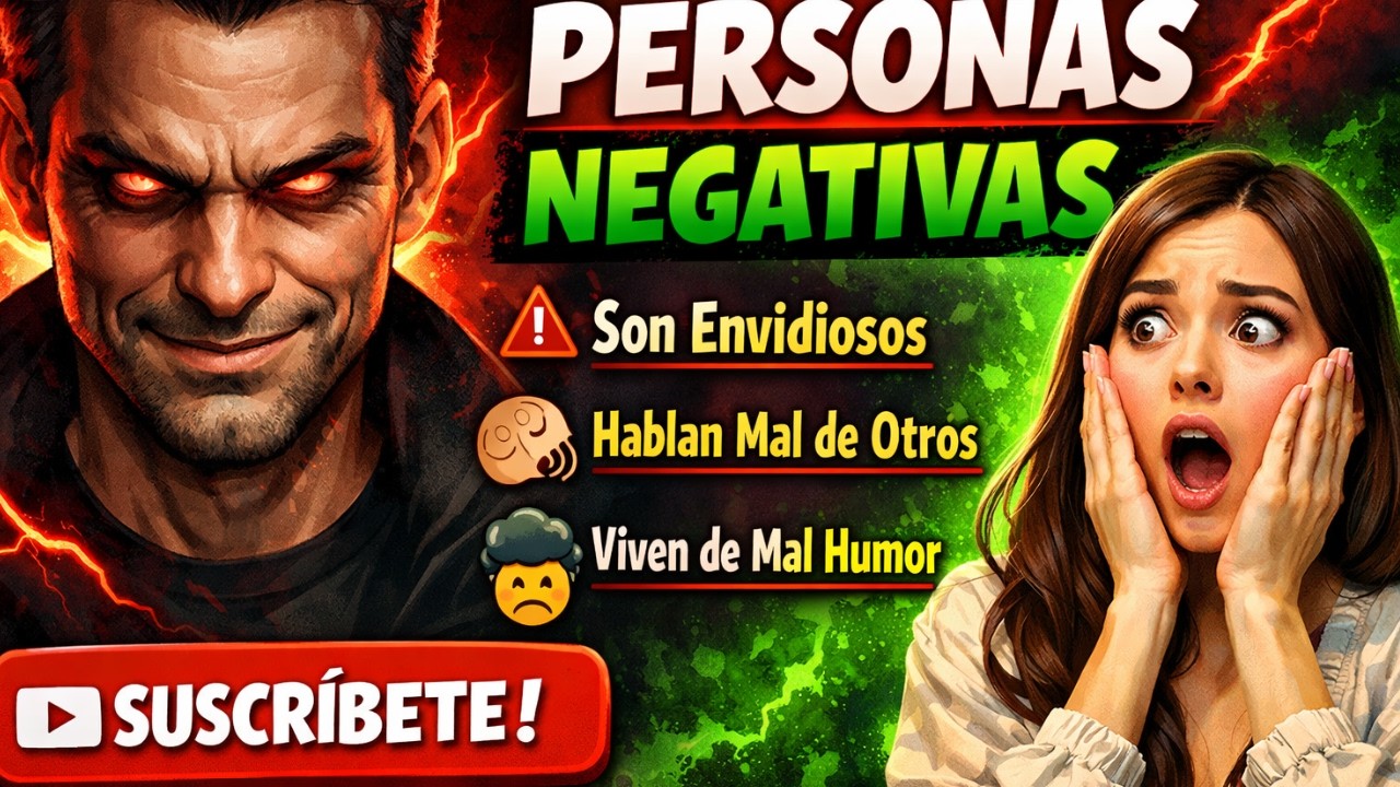 Tips que delatan a las personas negativas.