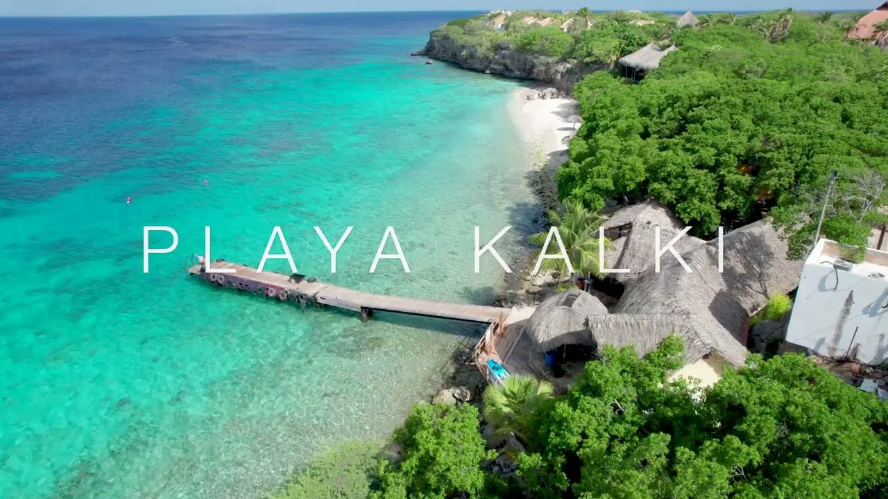 Exploring Playa Kalki in Curaçao with the DJI Air 2S (Cinematic)