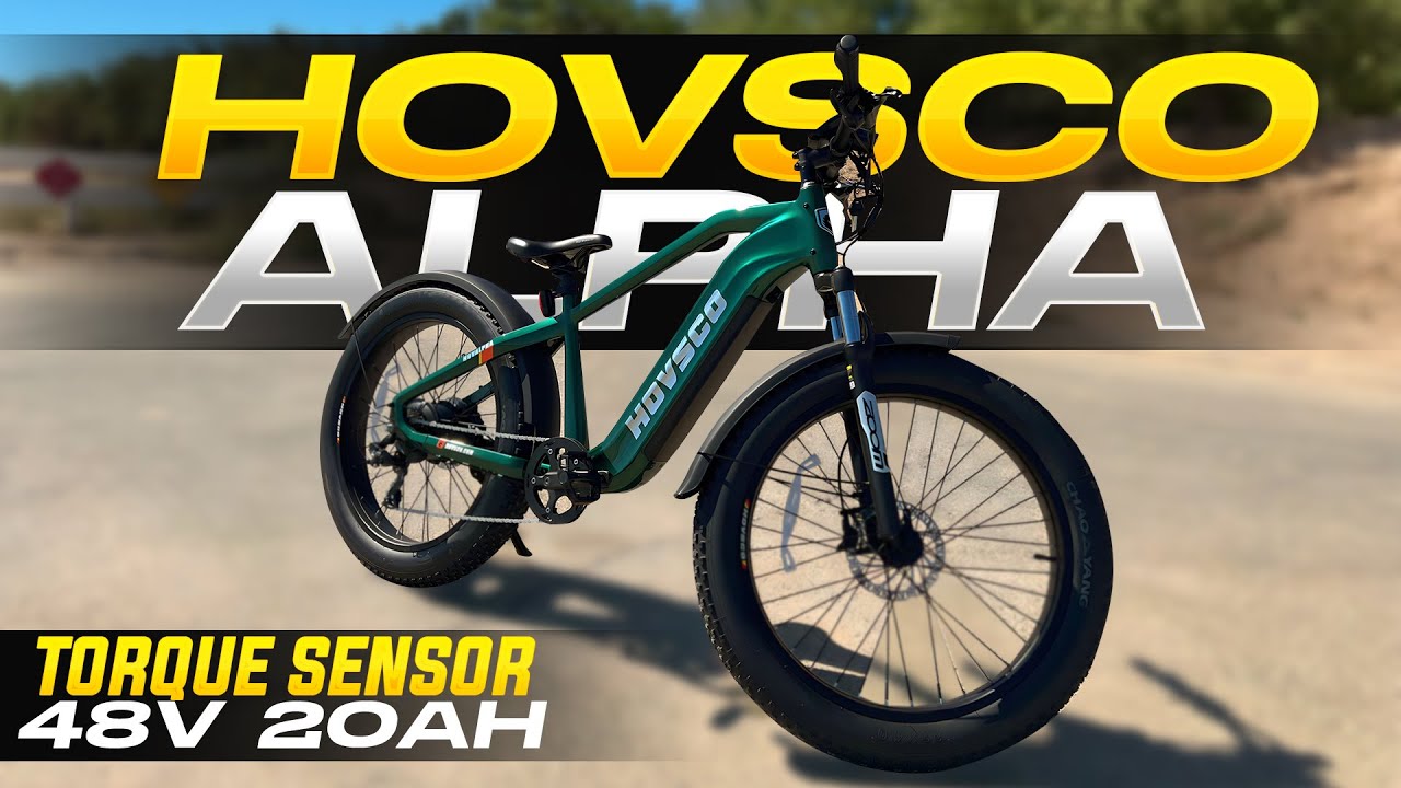 This bike has power & looks sexy - Hovsco HovAlpha E-Review