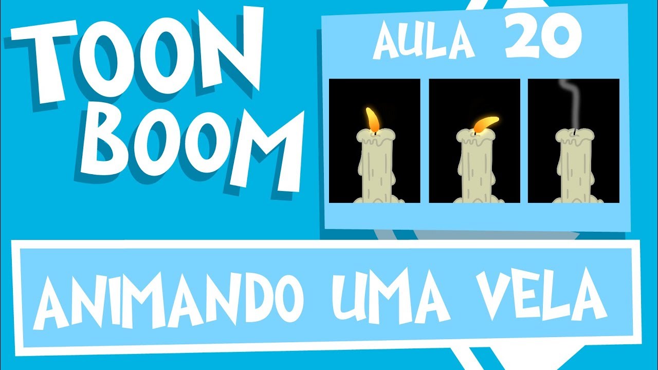ANIMAÇÃO COM TOON BOOM HARMONY 15, AULA 20 (ANIMANDO UMA VELA)