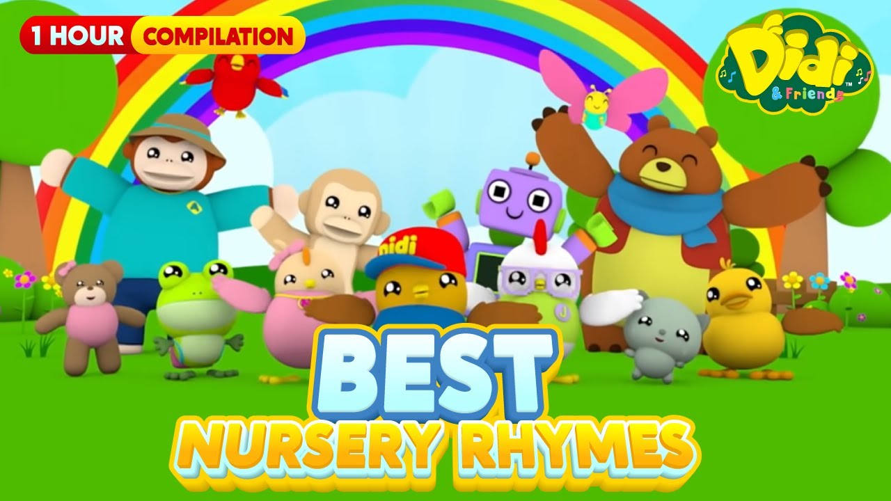 1 Hour Best Nursery Rhymes Compilation | Didi & Friends English