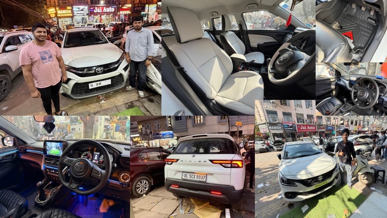 Base Model Maruti Baleno Modification | Maruti Brezza Conversion | Hyryder Base To Top | Krishna Car