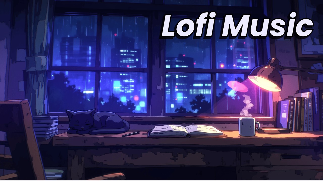 Lofi Music - Quiet Desk After Midnight