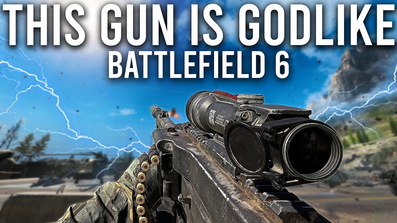 Battlefield 6 New LMG is VERY Good...