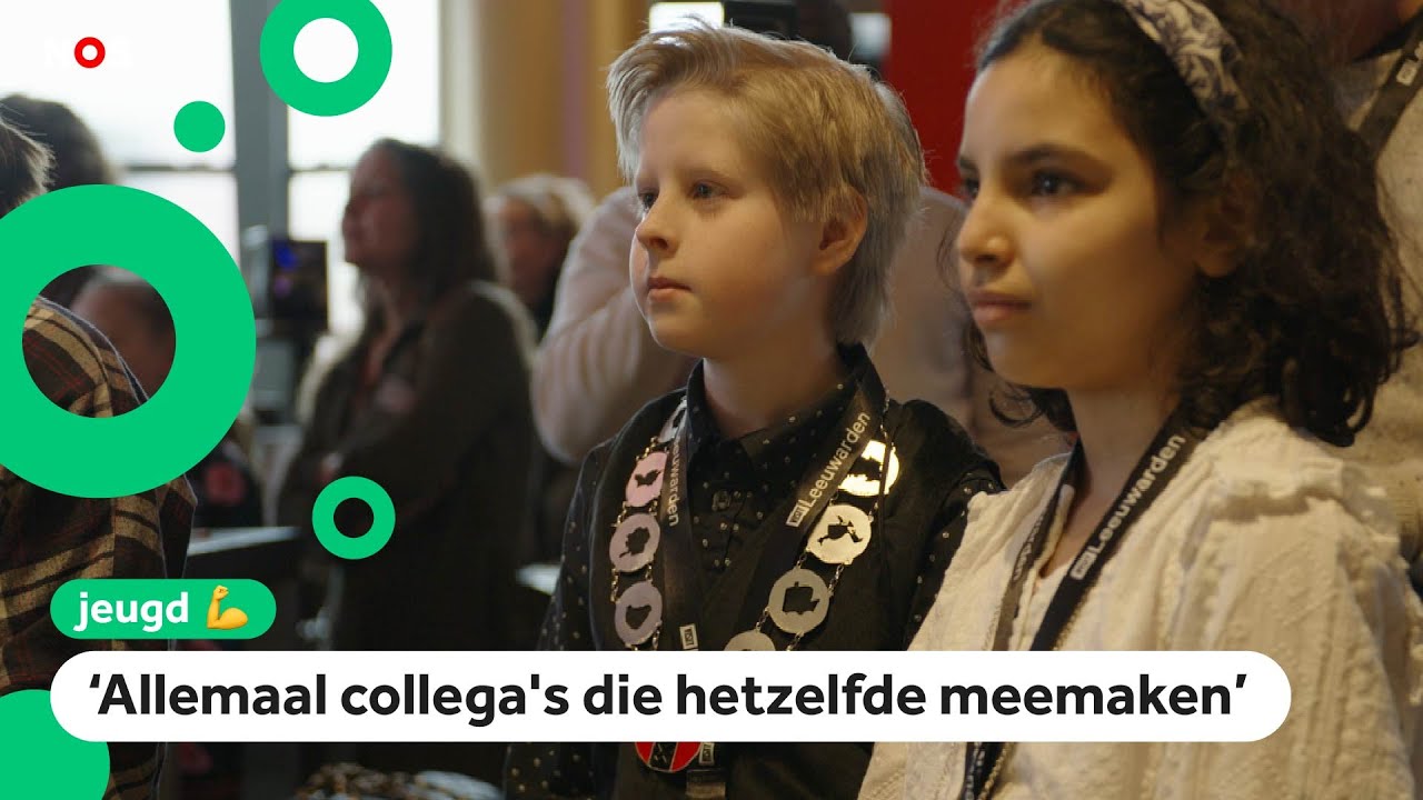 Recordaantal kinderburgemeesters bij elkaar: 'Heel gaaf'