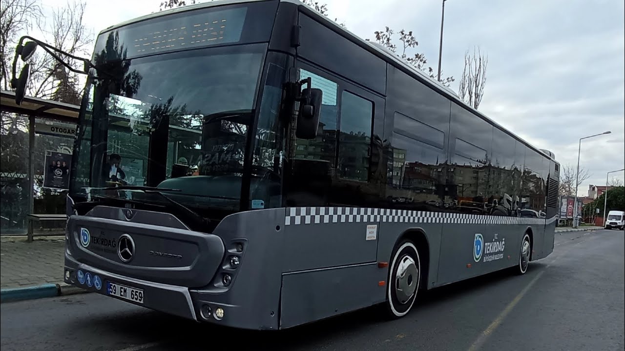 Tekirdağ Belediye Otobüs Turu#21 (2-7 Çarşı -  Köprübaşı - 100.Yıl Mahallesi) Mercedes-Benz Conecto