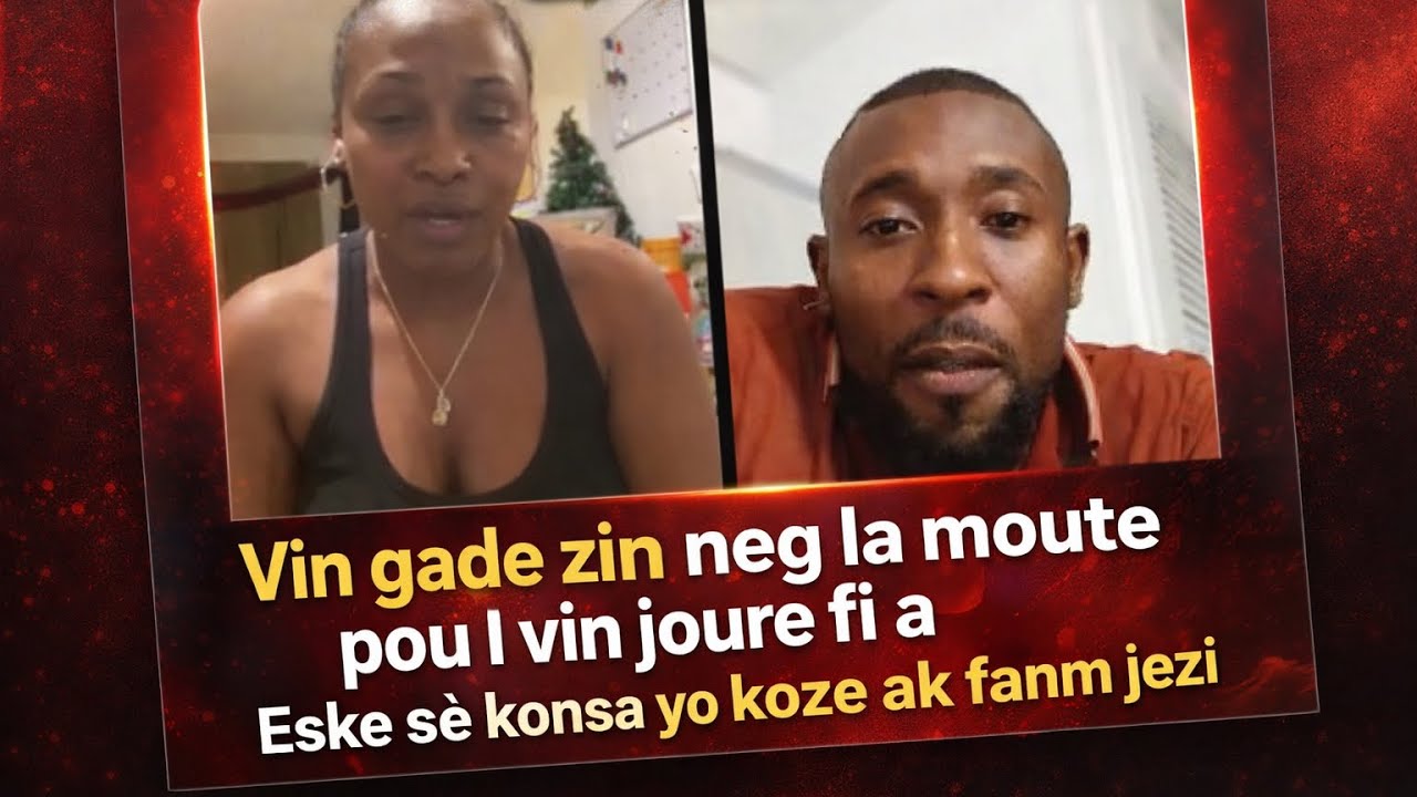 Vin gade zin nèg la moute pou l vin joure fi a Eske sè konsa yo koze ak fanm jezi 