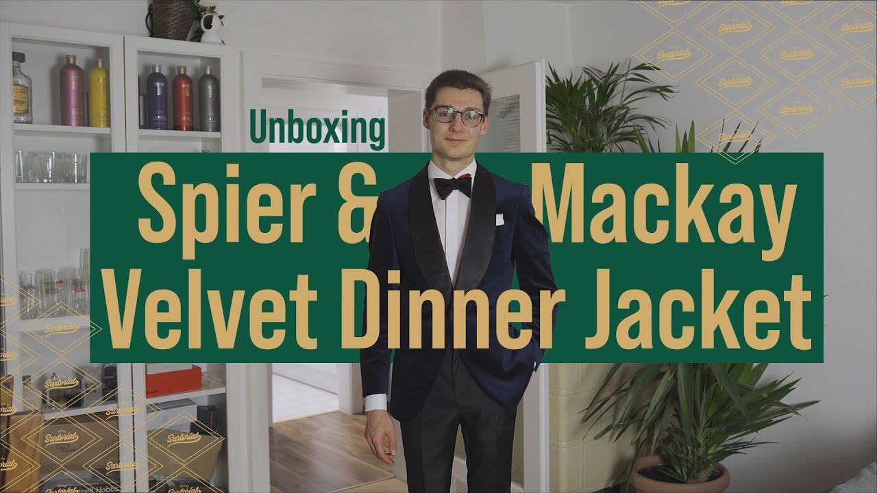Spier & Mackay: Unboxing a Velvet Dinner Jacket