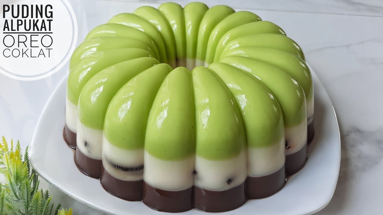 PUDING ALPUKAT OREO COKLAT VLA VANILA
