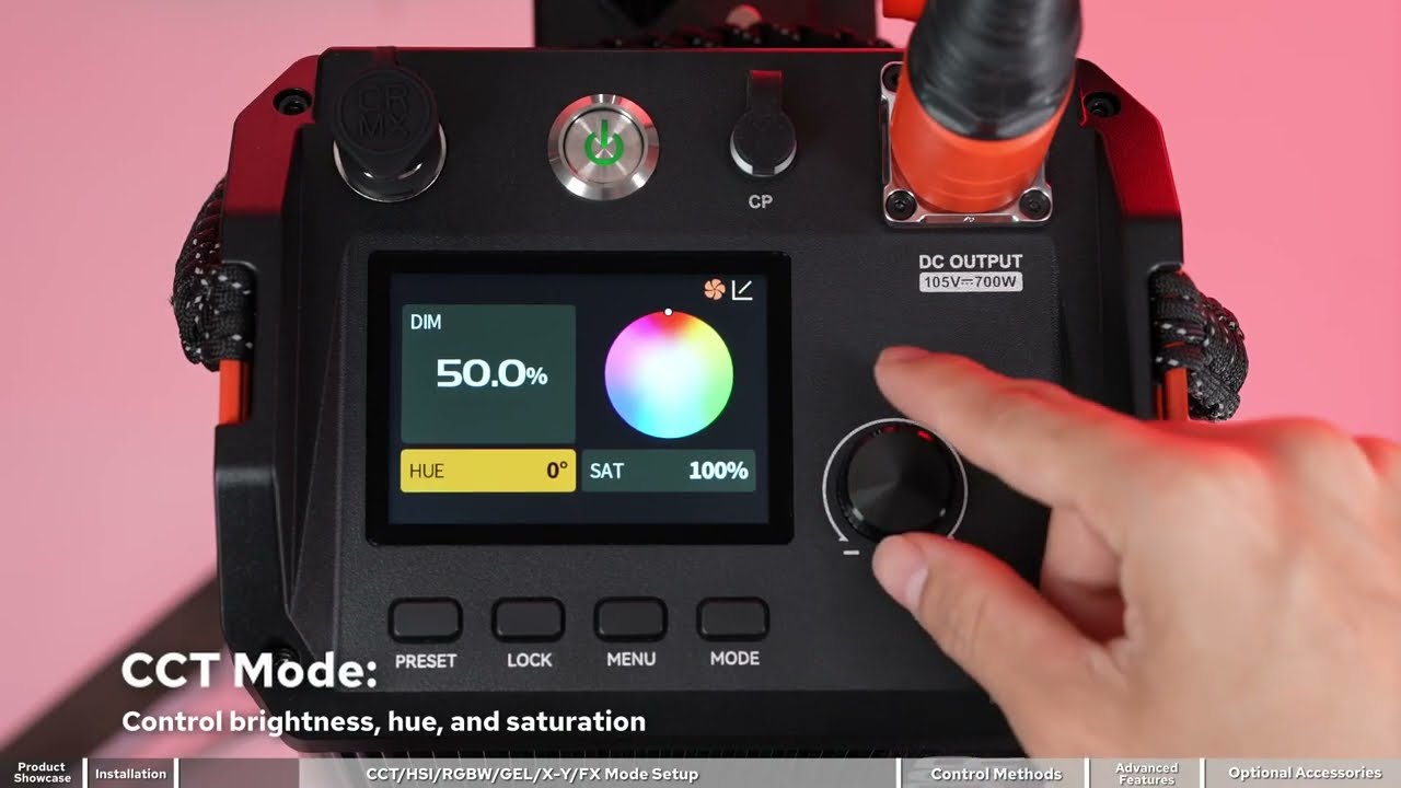 Godox Knowled M600R - Operation Tutorial