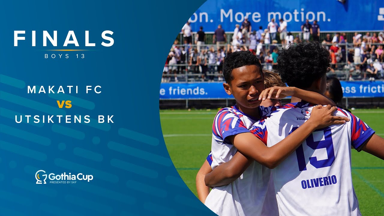 Relive the Gothia Cup Finals 2024 – B13: Makati FC – Utsiktens BK
