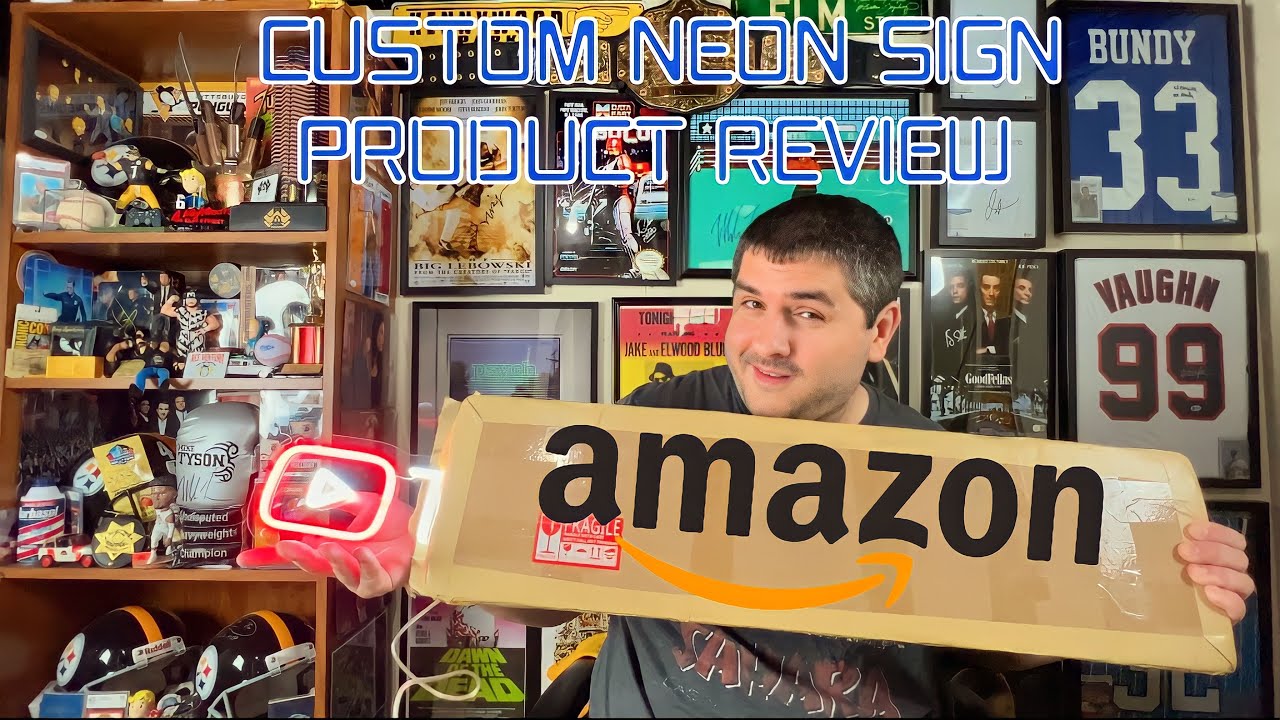 Открываем неоновую вывеску на заказ от Amazon &mdash; посмотрим, что из этого получилось!