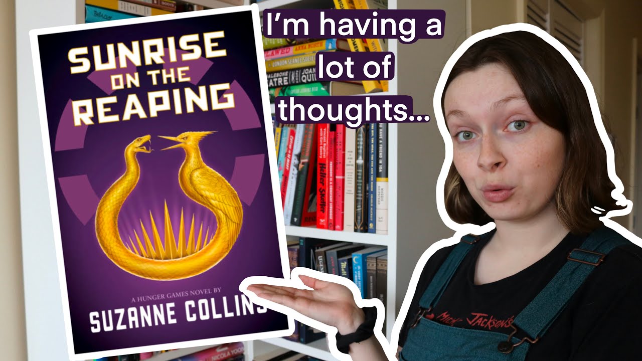 i read sunrise on the reaping and here are my thoughts | reading vlog *SPOILERS*