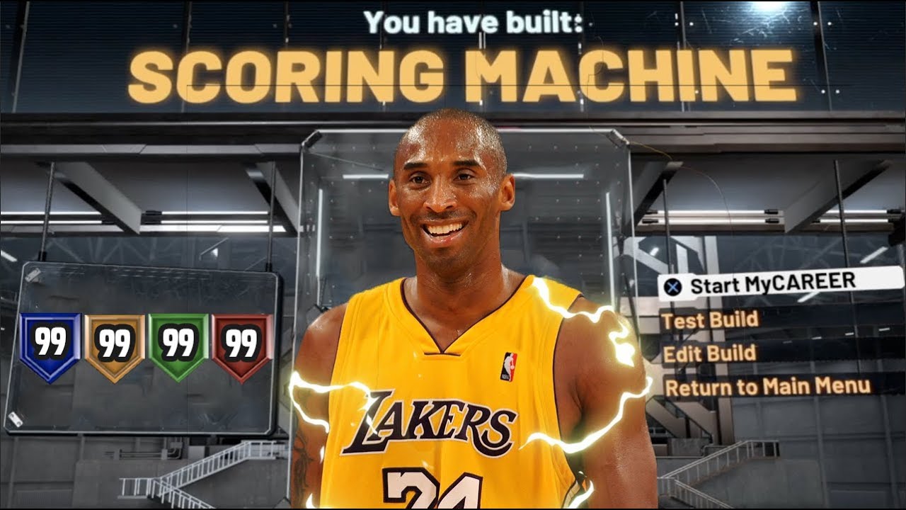 THE MOST UNSTOPPABLE SCORING MACHINE BUILD in NBA 2K20! - NBA 2K20 Best Build (Kobe Bryant)