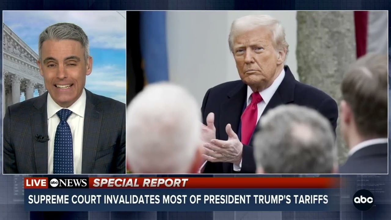 Supreme Court strikes down Trump's sweeping tariffs