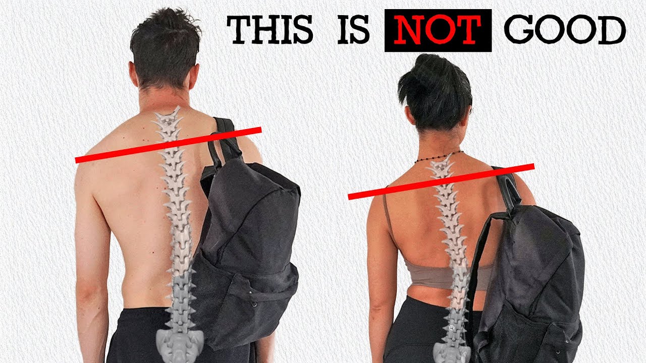 Why one shoulder is higher than the other, what it means & how to fix it.