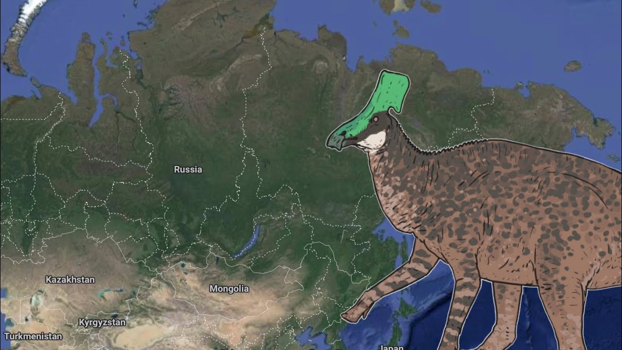 Prehistoric creatures all around the world ( episode 14 ) Dinosaurs of Russia