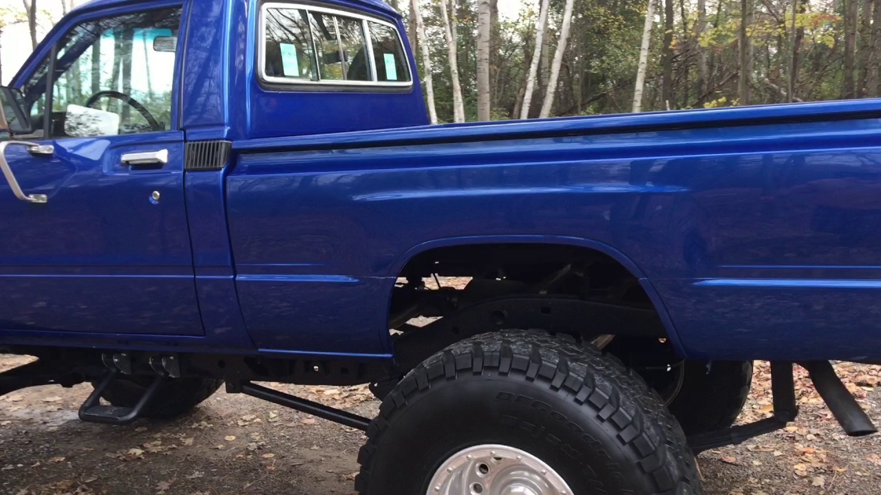 1980 Toyota SR5 Frame off restoration